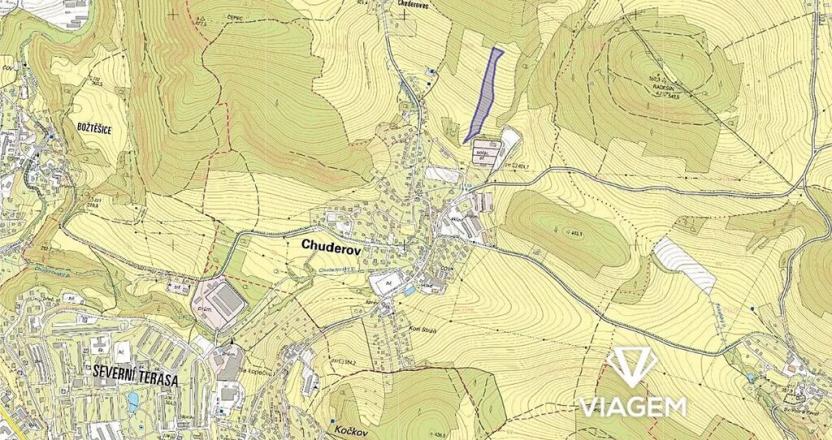 Prodej podílu pole, Chuderov, 4083 m2