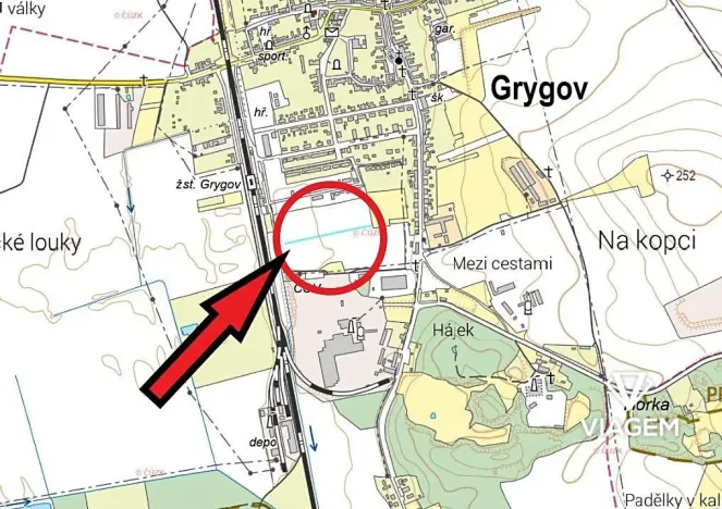 Prodej podílu pozemku pro bydlení, Grygov, 19 m2