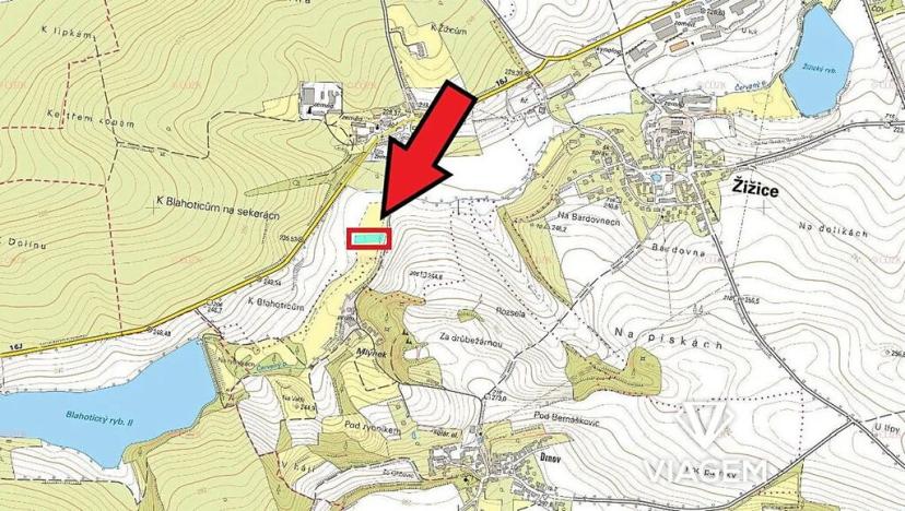 Prodej podílu pole, Žižice, 566 m2