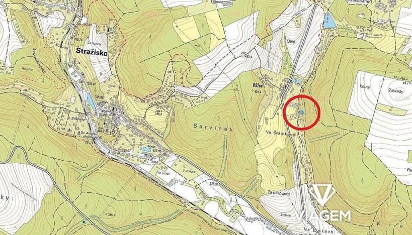 Prodej zahrady, Přemyslovice, 972 m2