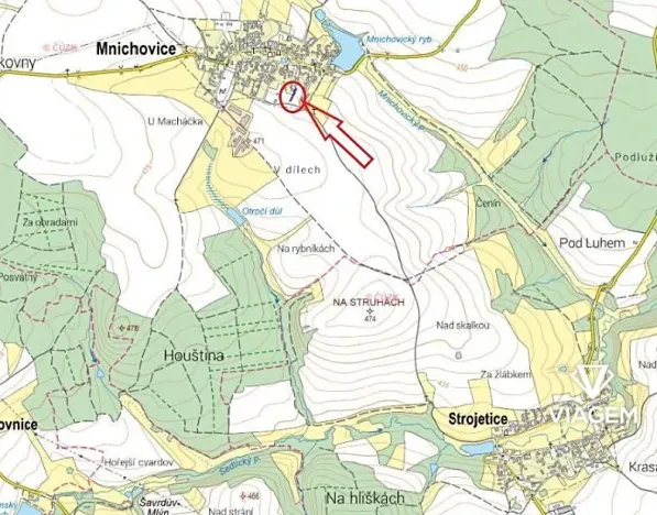 Prodej podílu zahrady, Mnichovice, 171 m2