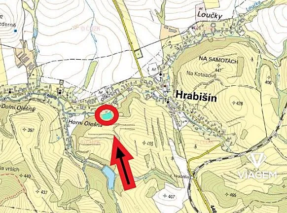 Prodej pole, Hrabišín, 4533 m2