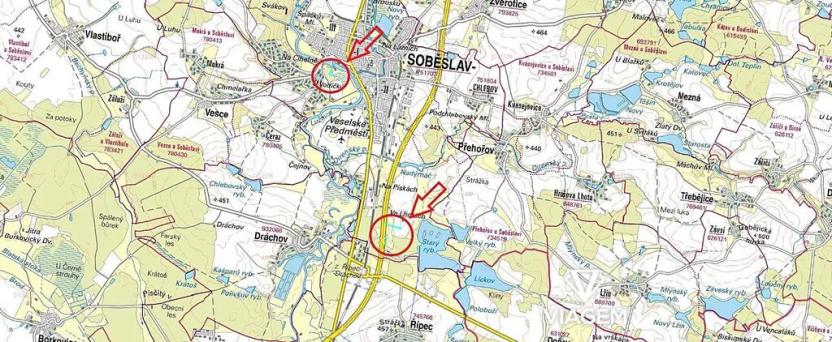 Prodej podílu pole, Soběslav, 1798 m2