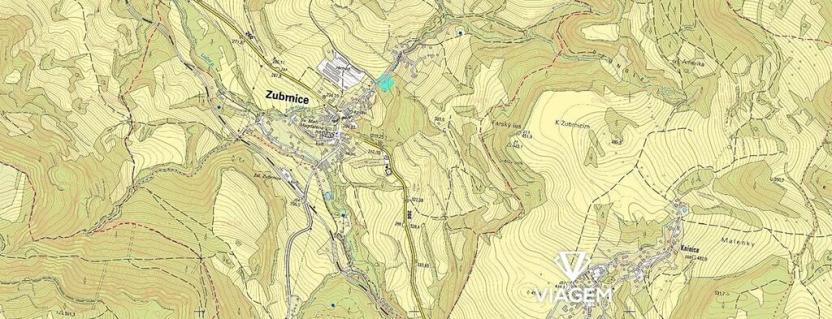 Prodej podílu zahrady, Zubrnice, 1169 m2