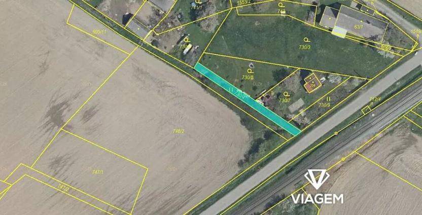 Prodej podílu pole, Příkosice, 240 m2