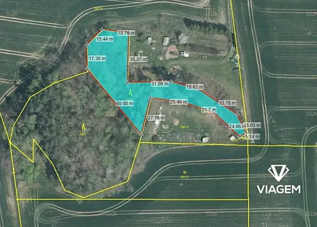 Prodej podílu lesa, Lipová, 2049 m2