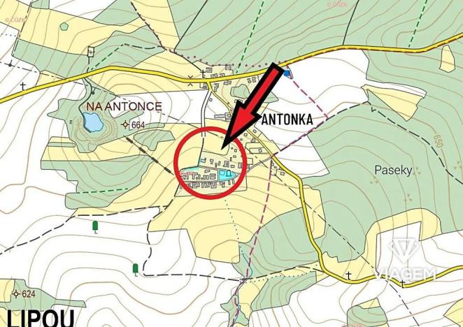 Prodej podílu pozemku, Kamenice nad Lipou, 194 m2