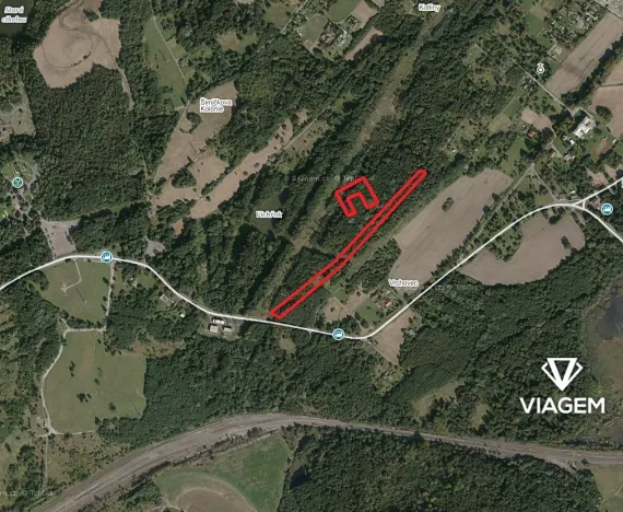 Prodej lesa, Doubrava, 2786 m2