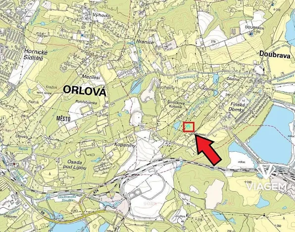 Prodej lesa, Doubrava, 2786 m2