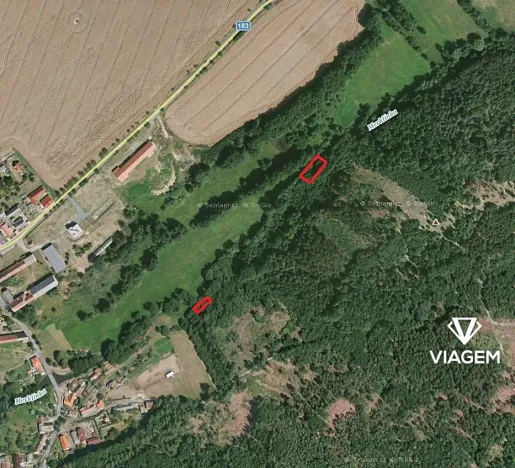 Prodej pole, Merklín, 608 m2