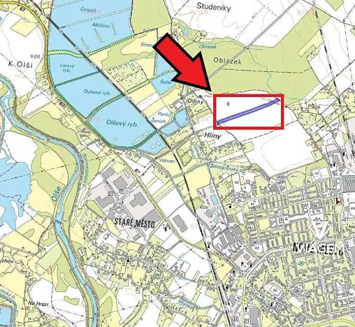 Prodej podílu pole, Karviná, 2421 m2