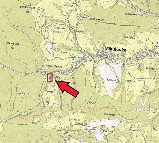 Prodej zahrady, Mikulůvka, 2146 m2