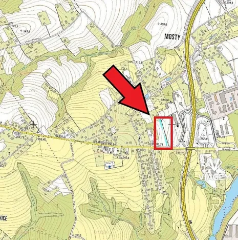 Prodej pole, Český Těšín, 945 m2