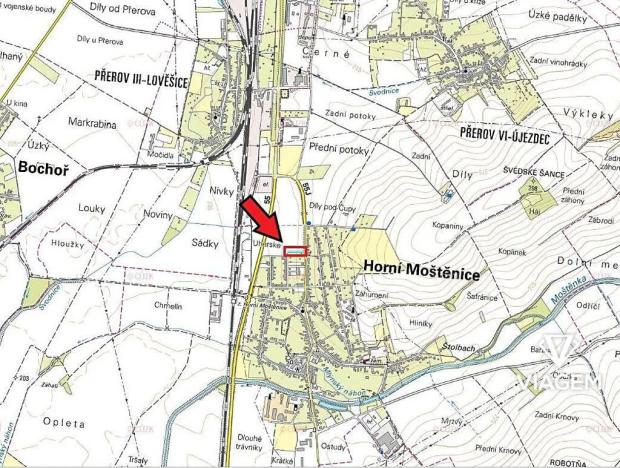 Prodej podílu pozemku pro bydlení, Horní Moštěnice, 411 m2