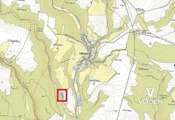 Prodej podílu lesa, Fulnek, 1868 m2