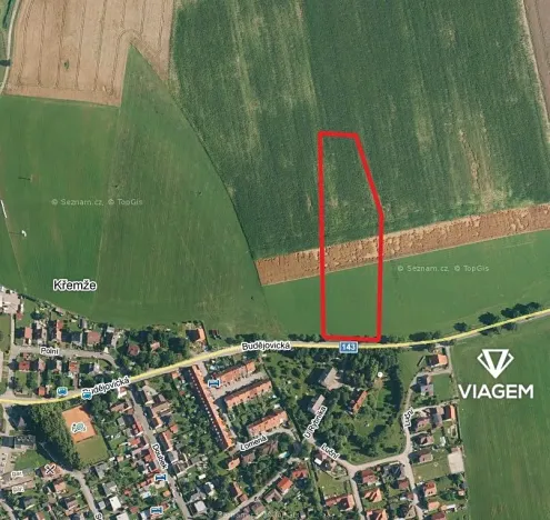 Prodej podílu pole, Křemže, 1559 m2