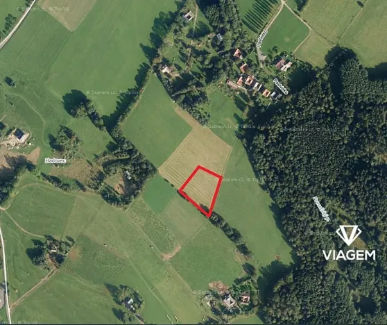 Prodej podílu pole, Proseč, 1225 m2