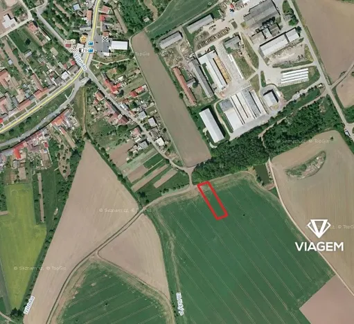 Prodej podílu pole, Počenice-Tetětice, 930 m2