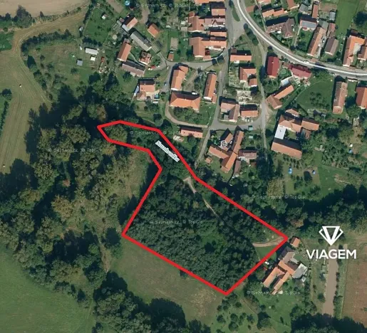 Prodej podílu lesa, Chroustovice, 1085 m2