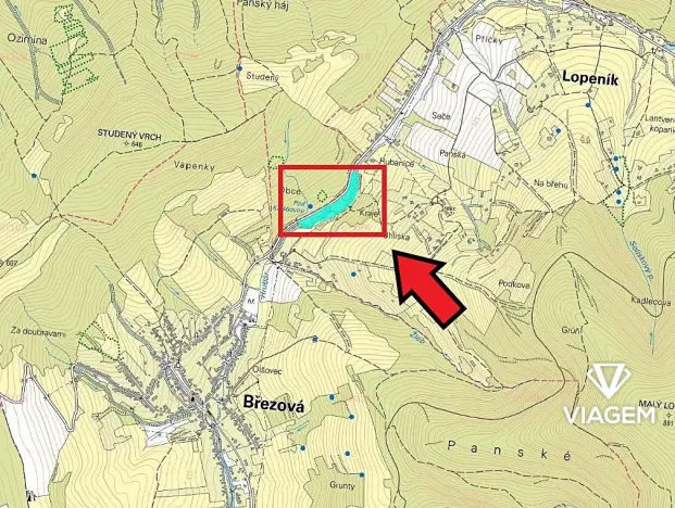 Prodej podílu zahrady, Lopeník, 735 m2