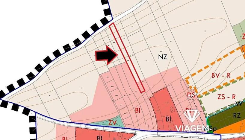 Prodej podílu pozemku pro bydlení, Jimlín, 1621 m2