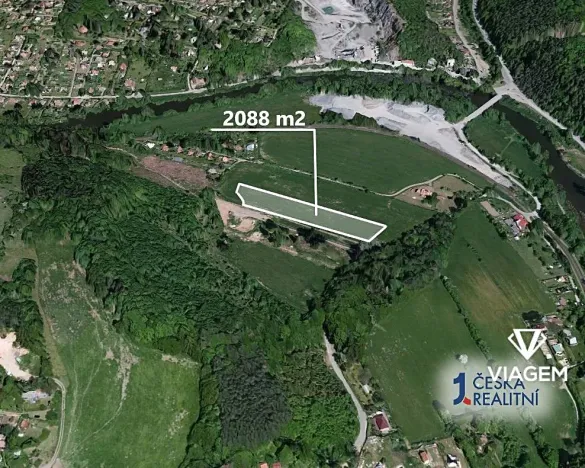 Prodej podílu pole, Chocerady, 2088 m2