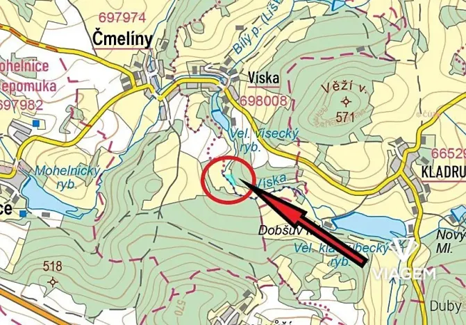 Prodej pole, Čmelíny, 3122 m2