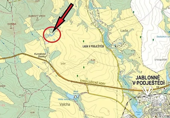 Prodej podílu pole, Jablonné v Podještědí, 976 m2
