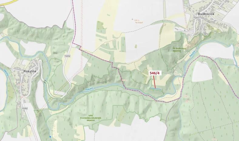 Dražba lesa, Ivančice, 507 m2