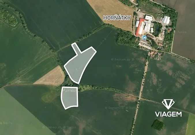 Prodej podílu pole, Veliká Ves, 3652 m2