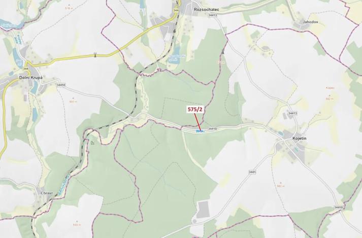 Dražba lesa, Kojetín, 1631 m2