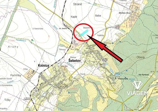 Prodej podílu pole, Šebetov, 6342 m2