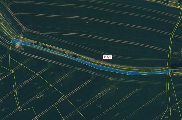 Dražba pozemku, Olešná, 783 m2