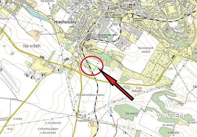 Prodej podílu pole, Roudnice nad Labem, 697 m2