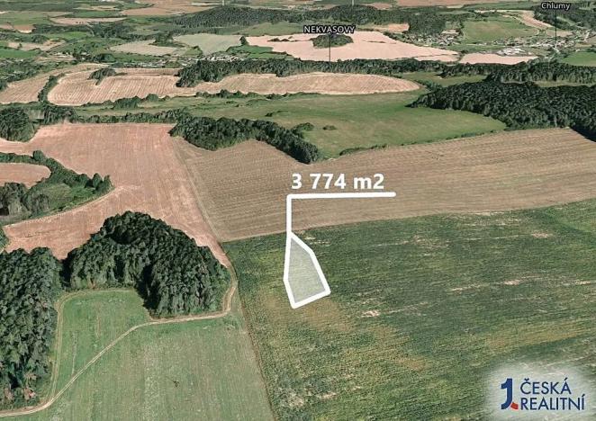 Prodej podílu pole, Kovčín, 1887 m2