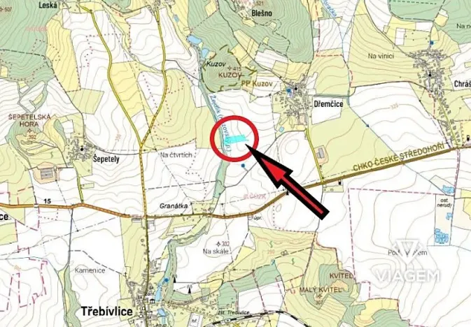 Prodej podílu pole, Třebívlice, 2614 m2