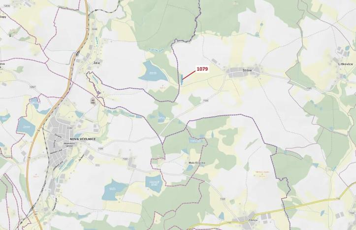 Dražba lesa, Žirovnice, 5041 m2