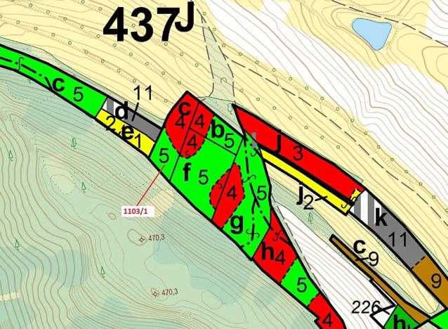 Dražba lesa, Žďárec, 3474 m2