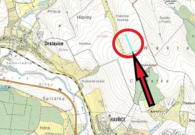 Prodej podílu pole, Uherský Brod, 1502 m2