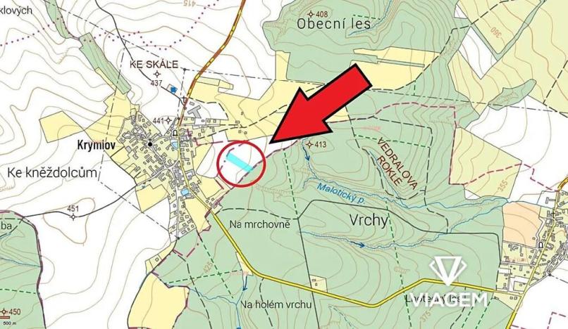 Prodej podílu pole, Ždánice, 1278 m2