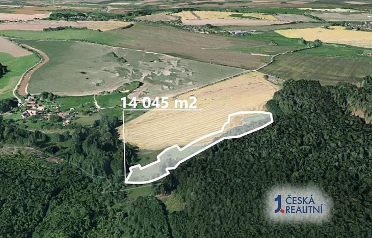 Prodej podílu pole, Střezimíř, 5400 m2