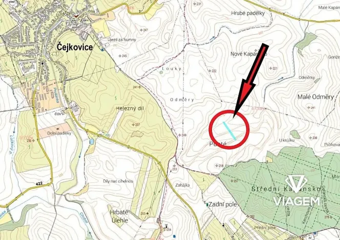 Prodej podílu pole, Mutěnice, 1584 m2