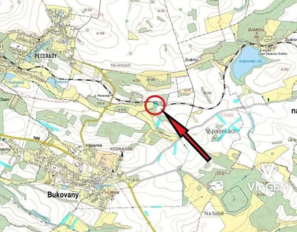 Prodej pole, Bukovany, 2321 m2