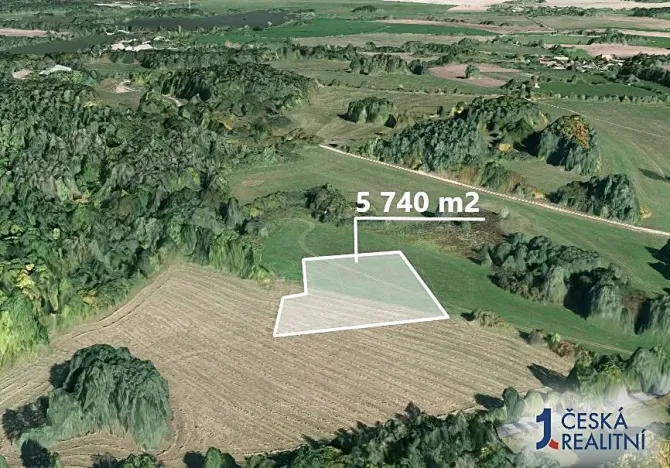 Prodej podílu pole, Vrbatův Kostelec, 956 m2