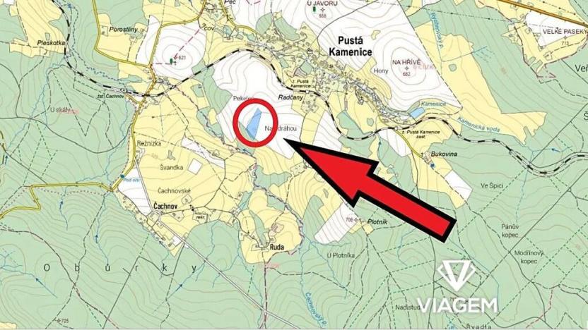 Prodej podílu pole, Pustá Kamenice, 4864 m2