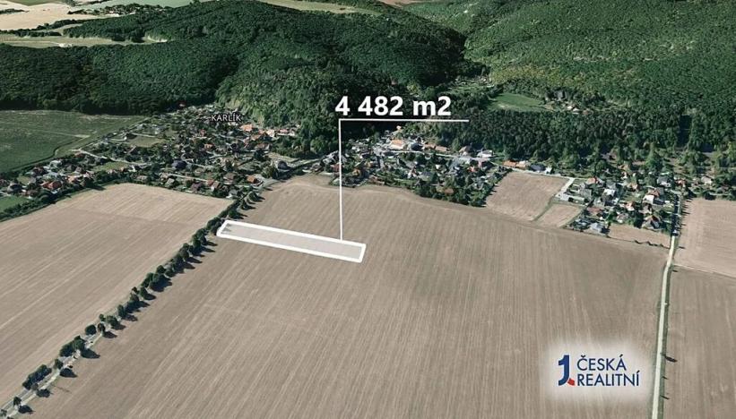 Prodej podílu pole, Karlík, 560 m2