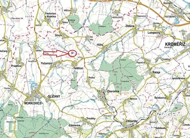 Prodej podílu pole, Dřínov, 7639 m2