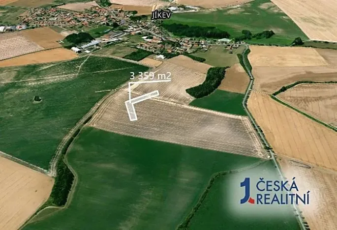 Prodej podílu pole, Jíkev, 1679 m2