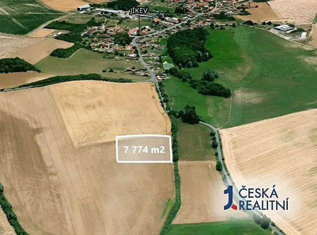 Prodej podílu pole, Jíkev, 3887 m2
