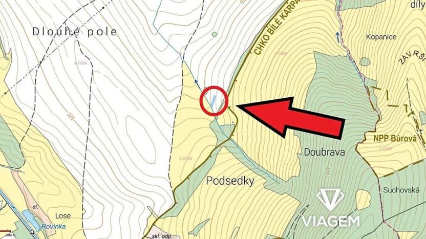 Prodej podílu pole, Velká nad Veličkou, 623 m2